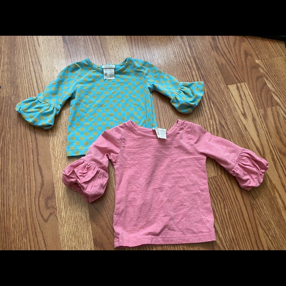 Matilda Jane ruffle tops! 12 mo